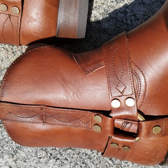 Frye Billy Short Harness Boots Size 10 - Picture 14 of 16